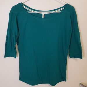 3 for $15 - Aeropostale Teal Half Sleeve Fitted T-Shirt